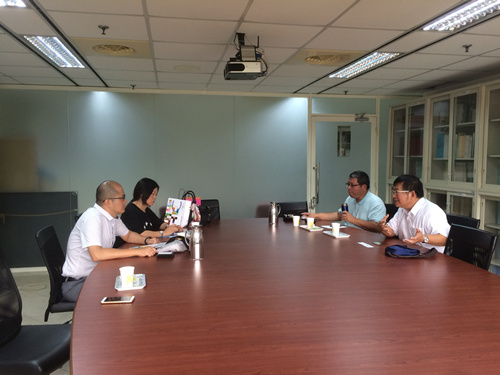 商学院赴台与台湾高校洽谈合作事宜