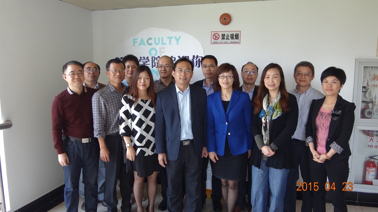 商学院领导带队赴上海师范大学等高校考察交流